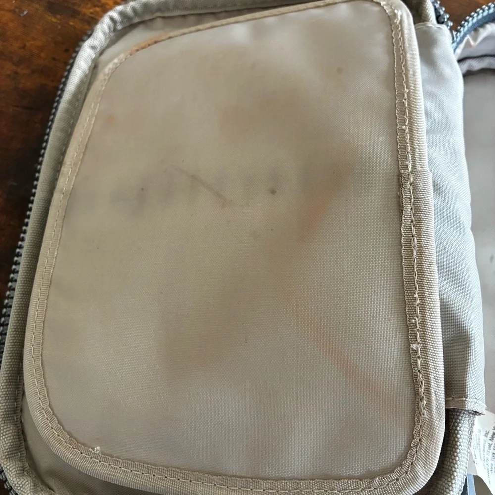 Kipling 100 Pens Case Silver Large Pencil Case Organizer w Monkey